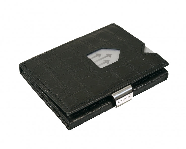 EXENTRI Wallet - Structured leather